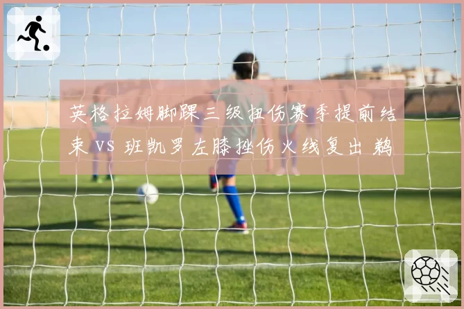 英格拉姆脚踝三级扭伤赛季提前结束 vs 班凯罗左膝挫伤火线复出 鹈鹕魔术锋线命运大不同